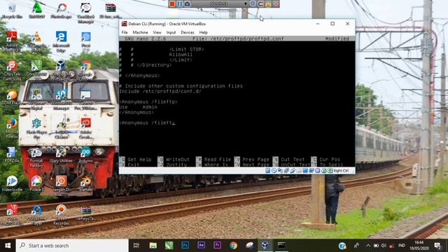 FTP Server Debian 7 смотреть онлайн