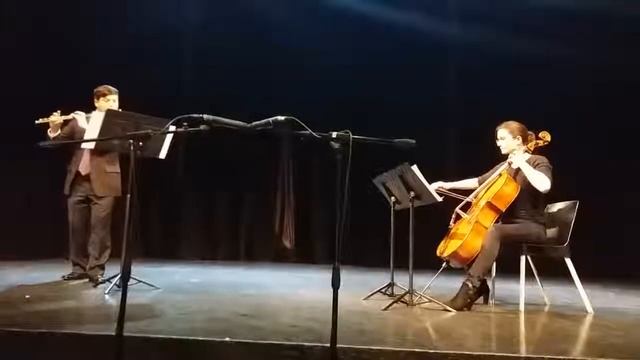 Epifanía, para flauta traversa y violoncello смотреть онлайн
