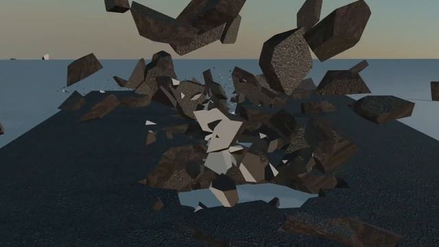 Test of RBDLab simulation for Blender смотреть онлайн