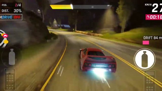 Acura NSX GT3 EVO Car Hunt. 50.422. With Ferrari f40..track Auckland side view смотреть онлайн