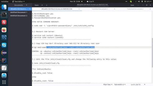 Enable Akses User Root AWS EC2-Instance смотреть онлайн