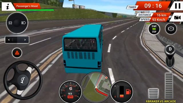 Coach Bus Driving Simulator 2018 New Bus Unlocked Android Gameplay #2 смотреть онлайн
