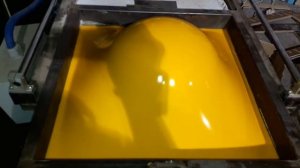 Вакуумная формовка пластика Формовка полусферы