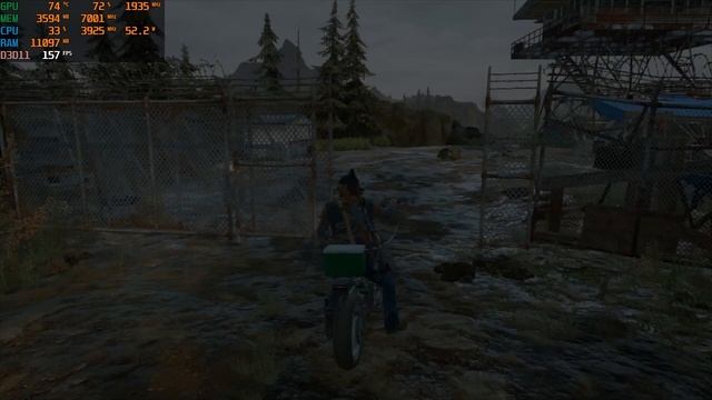 DAYS GONE BENCHMARK 3060ti Ryzen 5 3600 смотреть онлайн