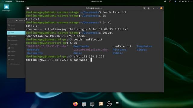 SSH and SFTP – Terminal somewhere else and file sharing смотреть онлайн