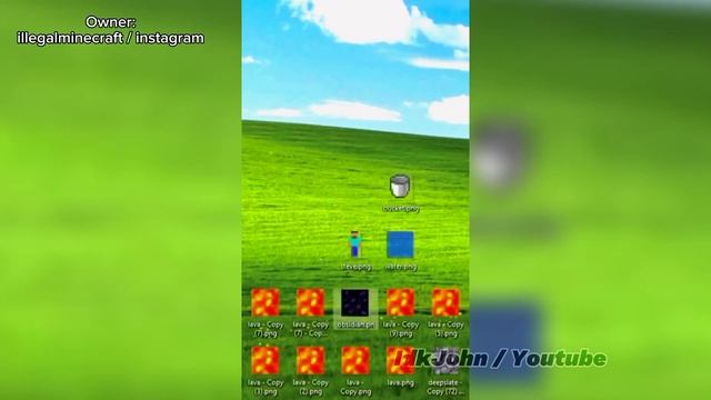 Minecraft in Windows XP... смотреть онлайн