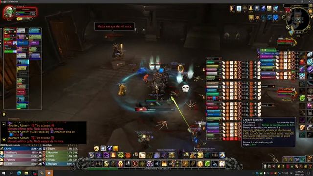 World of Warcraft Castillo de Nathria: ALTIMOR EL CAZADOR Mitico server: Ragnaros POV Holy Paladin смотреть онлайн