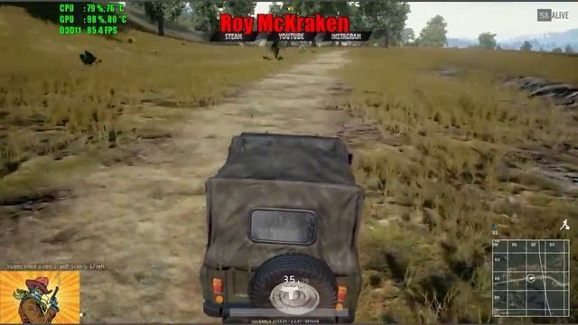 Live PUBG. MAX Frame Rates. Time to kill, time to die. смотреть онлайн