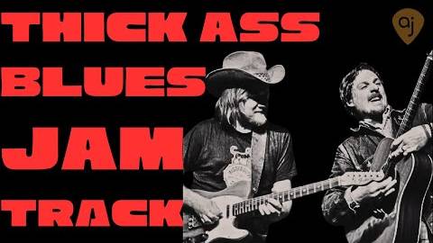 Thick Ass Psychedelic Blues Jam ｜ Guitar Backing Track (E Minor)