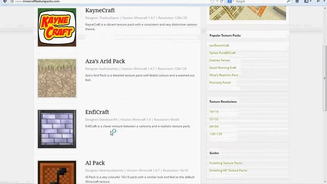How to get texture packs on to Minecraft PC смотреть онлайн