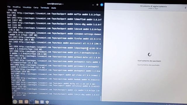 Aggiornamento da Linux Mint 4 Debian "Debbie" a 6 "Faye" su HP 635 смотреть онлайн