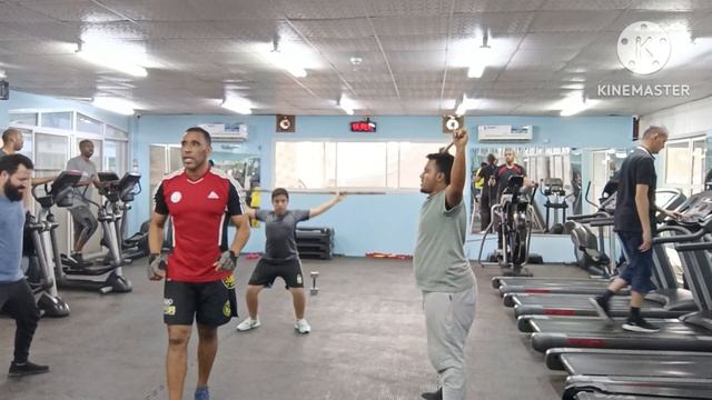 circuit training with zahir and the groups today 🙂☺️☺️☺️