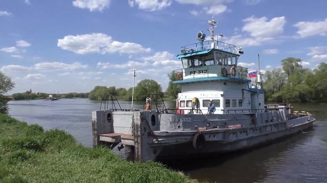 Буксиры РТ-369 с баржей 7387 и РТ-312 смотреть онлайн