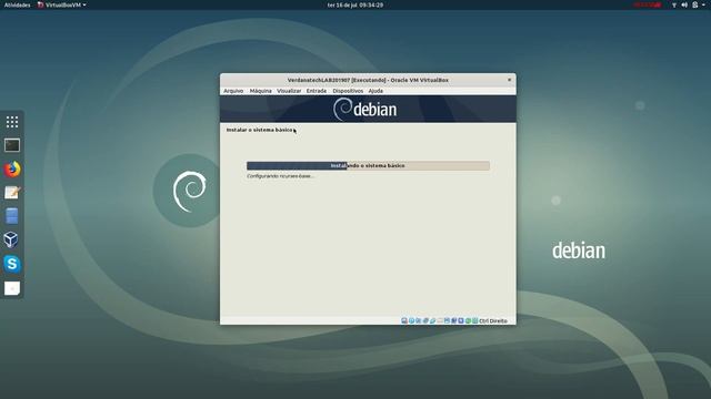 Como instalar o GNU/Linux Debian 10 para montar seus laboratórios GLPi e Zabbix смотреть онлайн