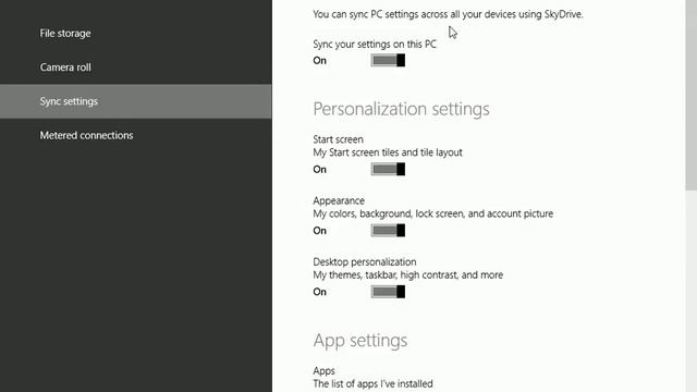 Windows 8.1: Stop syncing ALL Microsoft Account settings across all of your computers смотреть онлайн