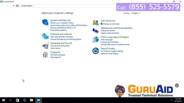 How to Open Control Panel on Windows® 10 - GuruAid смотреть онлайн