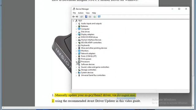 Download Insignia NS-PCY5BMA2 Driver for Windows смотреть онлайн
