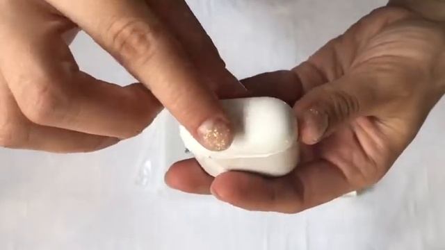 Гарнитура AirPods Apple Bluetooth вкладыши с анимацией смотреть онлайн