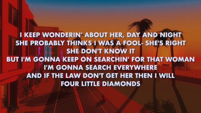 Electric Light Orchestra - Four little diamonds (lyrics) смотреть онлайн