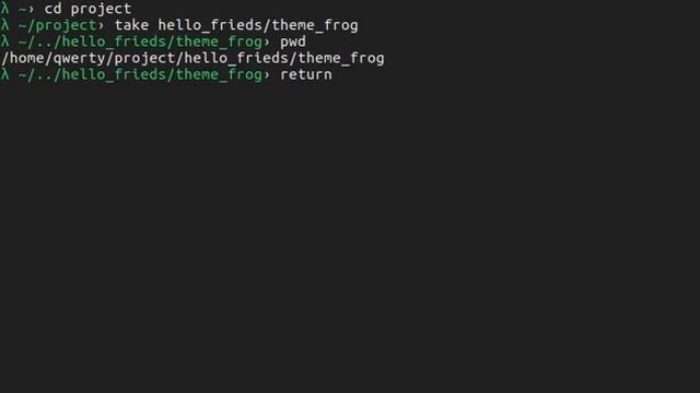 Frog | Tema para oh-my-zsh смотреть онлайн