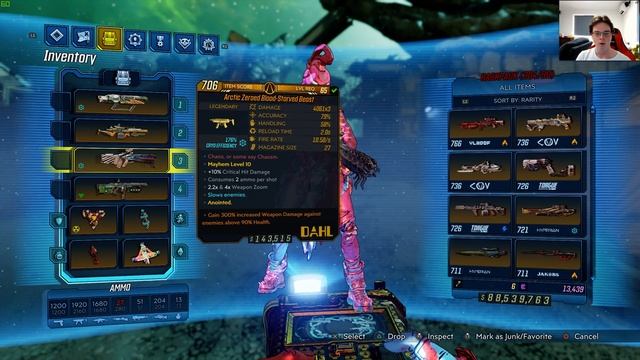 Borderlands 3 - Level 65 Legendary Blood-Starved Beast Weapon In Action + First Impressions смотреть онлайн