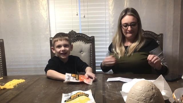 Unboxing ROBO ALIVE DINO FOSSIL FIND! With My Special Guest !!!!