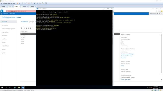 Enable E-mail from account deleted in Exchange 2019 смотреть онлайн
