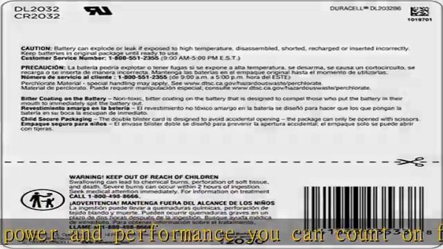 Duracell CR2032 3V Lithium Battery, Child Safety Features, 6 Count Pack, Lithium Coin Battery for K смотреть онлайн
