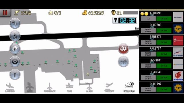 Unmatched Air Traffic Control - Ngurah Rai Bali radar screen time-lapse (ver. 2019.22) смотреть онлайн