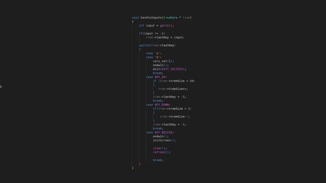 Learn C programming - Create a Christmas tree in C with ncurses in 7 minutes! смотреть онлайн