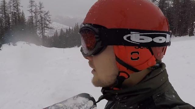 Snowboarding and skiing in the French alps | GoPRO Hero 5 смотреть онлайн