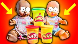 Куклы Пупсики Артёмка и Амелия Сюрпризы Игрушки из Мультики Видео для Детей