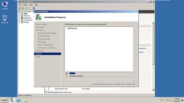 Cài đặt DHCP windows Server 2008 смотреть онлайн