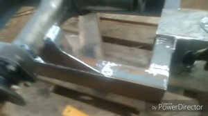 Самодельный минитрактор переломка мт-7 серия 3 установка мостов и узел перелома