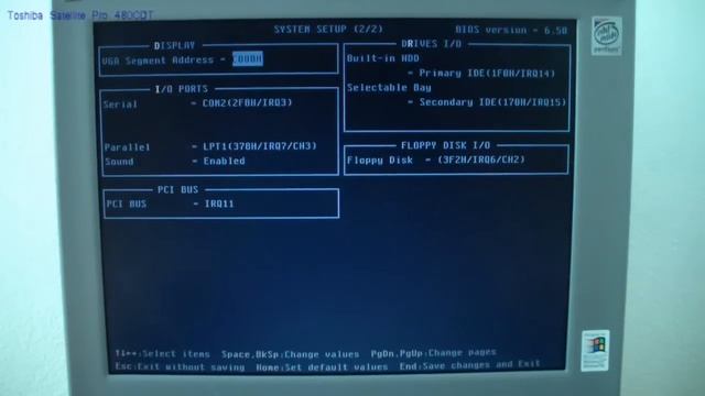 Toshiba Satellite Pro 480CDT смотреть онлайн