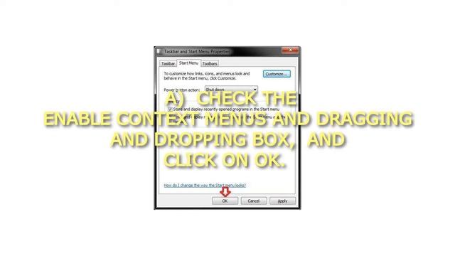 How to Disable or Enable Context Menus and Dragging and Dropping in the Start Menu смотреть онлайн