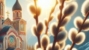 Открытка с Вербным воскресеньем –открытка, которая согреет душу!