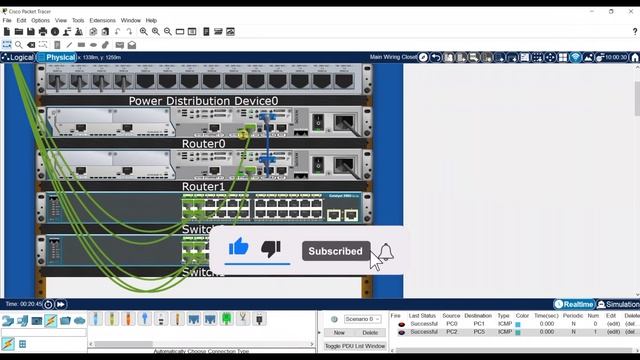 Cisco Packet Tracer 8 Important Setting | Logical Physical & Real Time | Simulation Settings смотреть онлайн