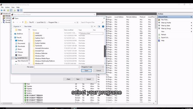 Block or Allow Applications Accessing Internet in Windows 10 Firewall |solutions 4you смотреть онлайн