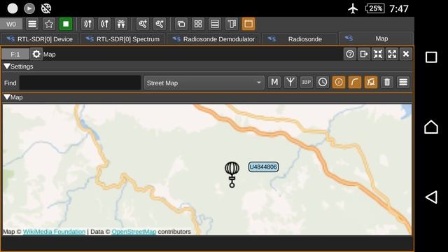 Test new SDRAngel android app with radiosonde смотреть онлайн