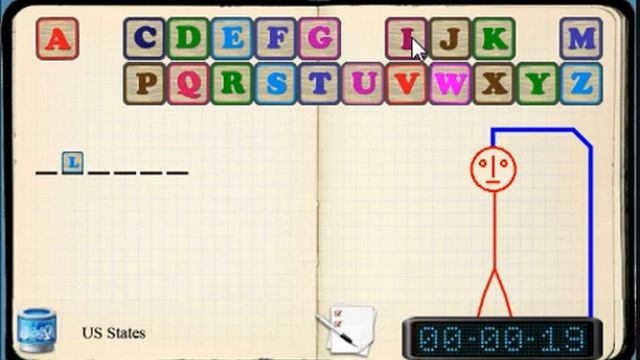 Hangman for Windows Phone 7 by Surprising Games смотреть онлайн