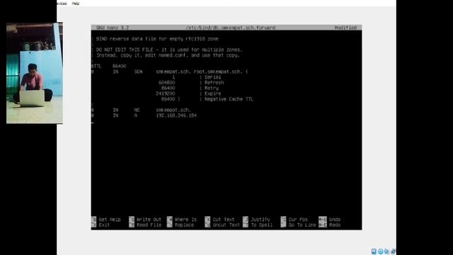 MENGKONFIGURASI DNS SERVER DI DEBIAN 10 ( FULL TUTORIAL ) смотреть онлайн