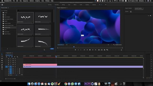 [PREMIERE PRO] Text Presets Premiere Studio Plugin Pack