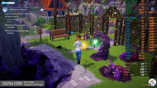 Disney Dreamlight Valley | GTX 1060 6GB | Ryzen 5 1600 смотреть онлайн