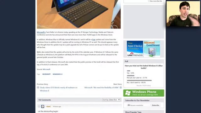 Windows 8.1 Pro is a "Free" Update смотреть онлайн