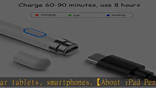 Stylus Pen For IPad, IPad Pencil Compatible For IOS, Android, IPad Air/Pro/Mini 2/3/4 And More, Rec