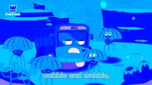 Baby Shark Bus Song Chorded | Shark Bus Effects | Pinkfong Songs | Kristel and Lola