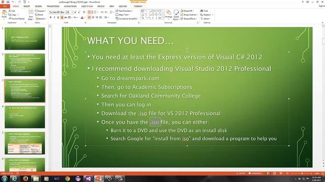 CIS 2555 - Week 1 - Winter 2015 - Just Enough C# смотреть онлайн