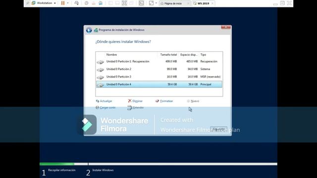 Instalación de Windows Server 2019 en una maquina virtual. смотреть онлайн