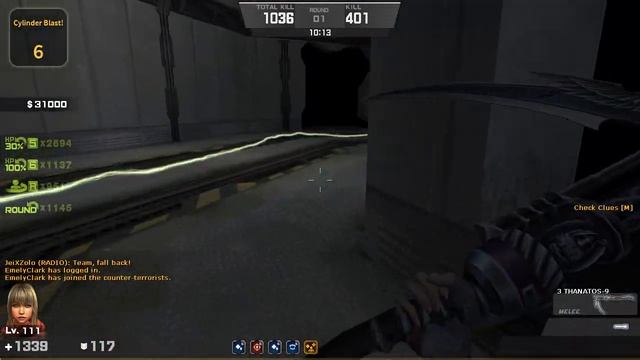 Counter-Strike Nexon: Zombies - Fallen Titan Zombie Boss Fight gameplay on Contact Map (Hard9) смотреть онлайн